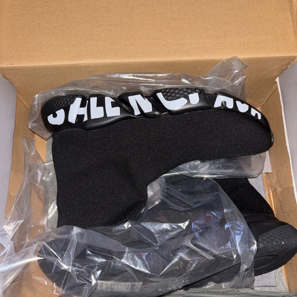 Balenciaga black sock runners - Picture 5 of 5